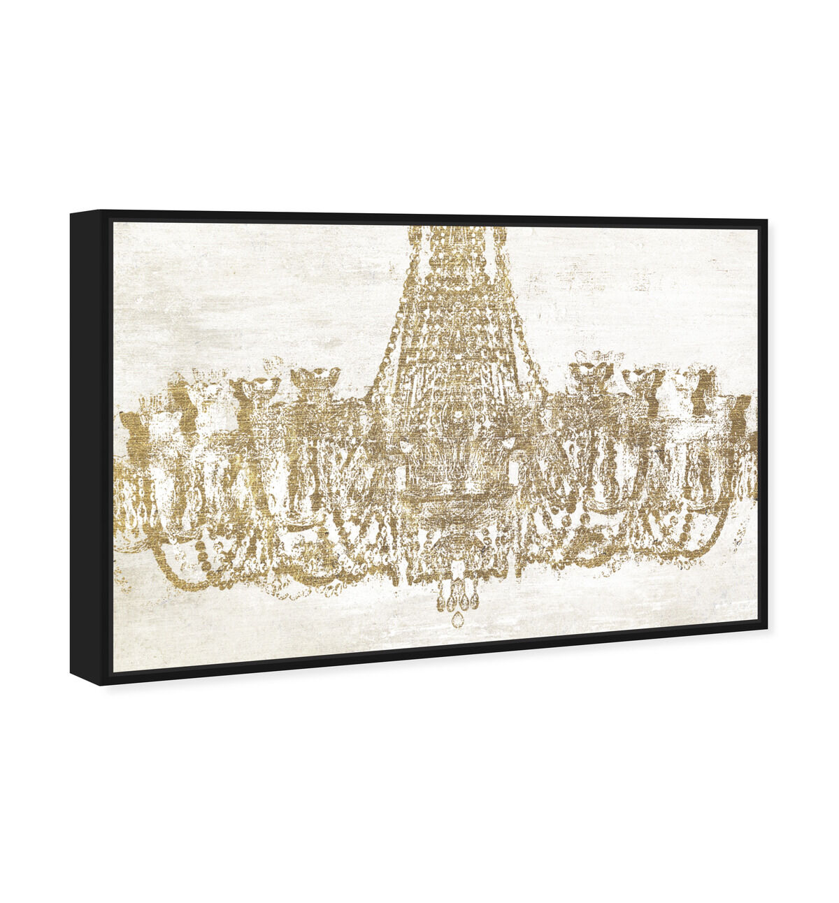 Glam Chandelier | Fashion and Glam Wall Art by Oliver Gal