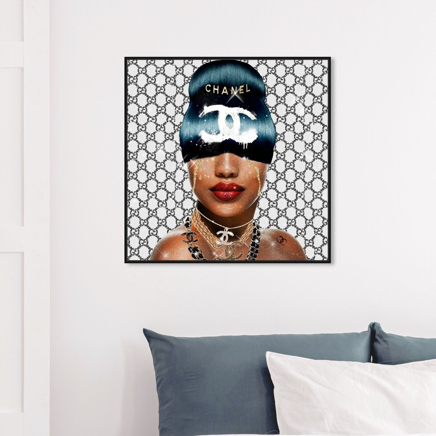 Cyberpunk Queen French  Wall Art by The Oliver Gal