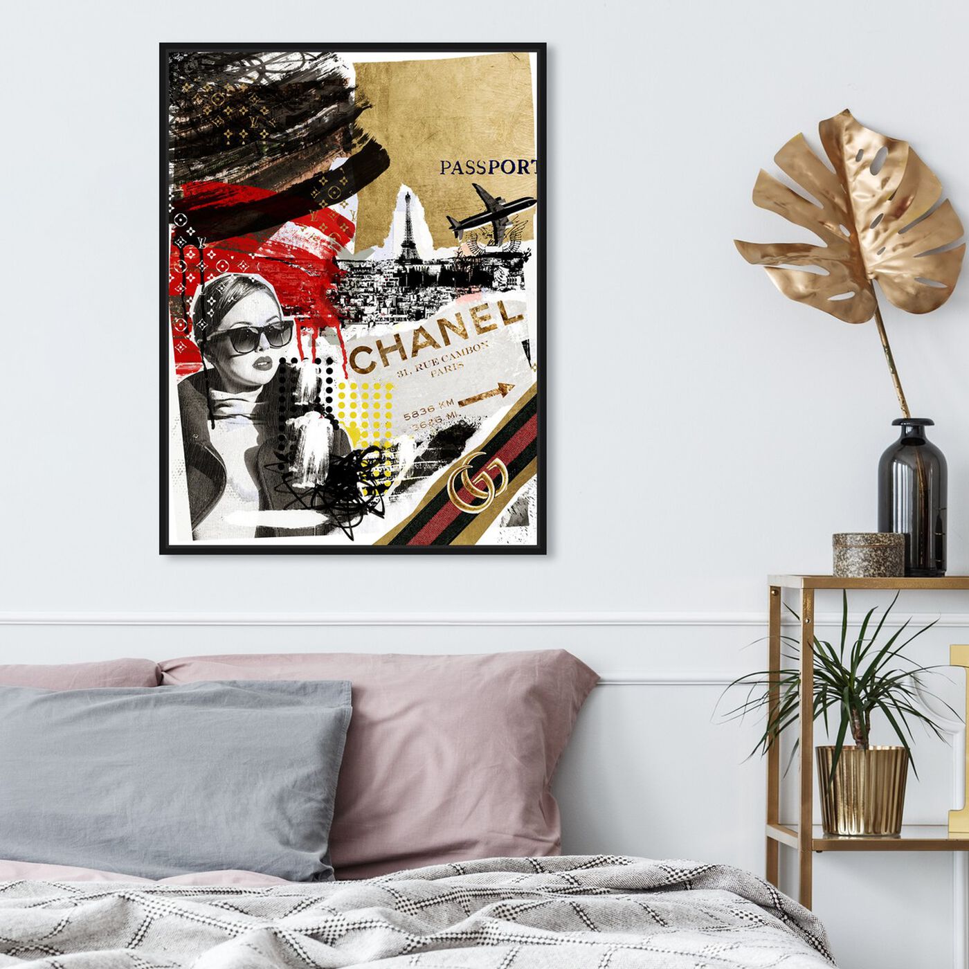 Passport to Paris  Fashion and Glam Wall Art by Oliver Gal