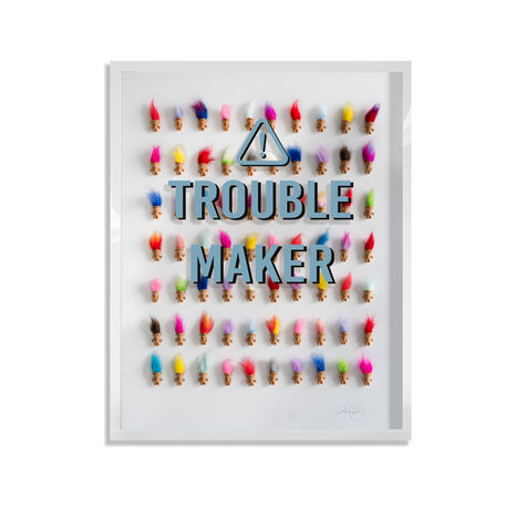 Trouble Maker - Framed 3D Art