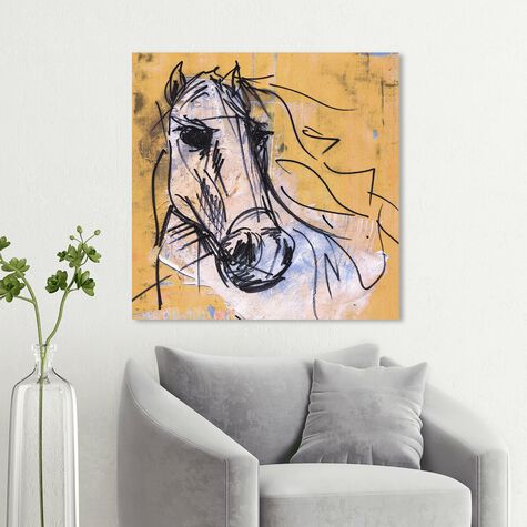 Horse Study By Carson Kressley