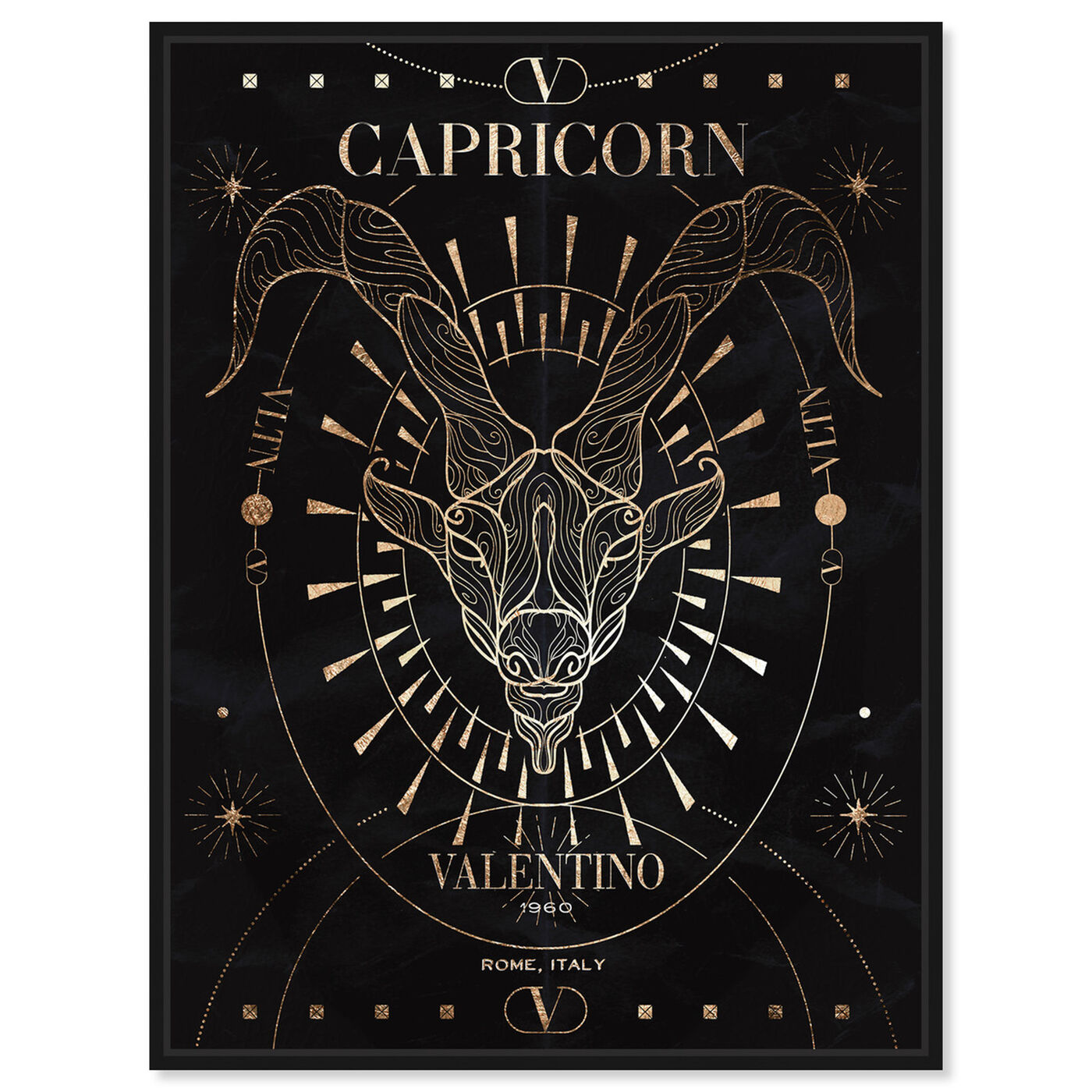 Front view of Mémoire d'un Capricorn featuring fashion and glam and lifestyle art.