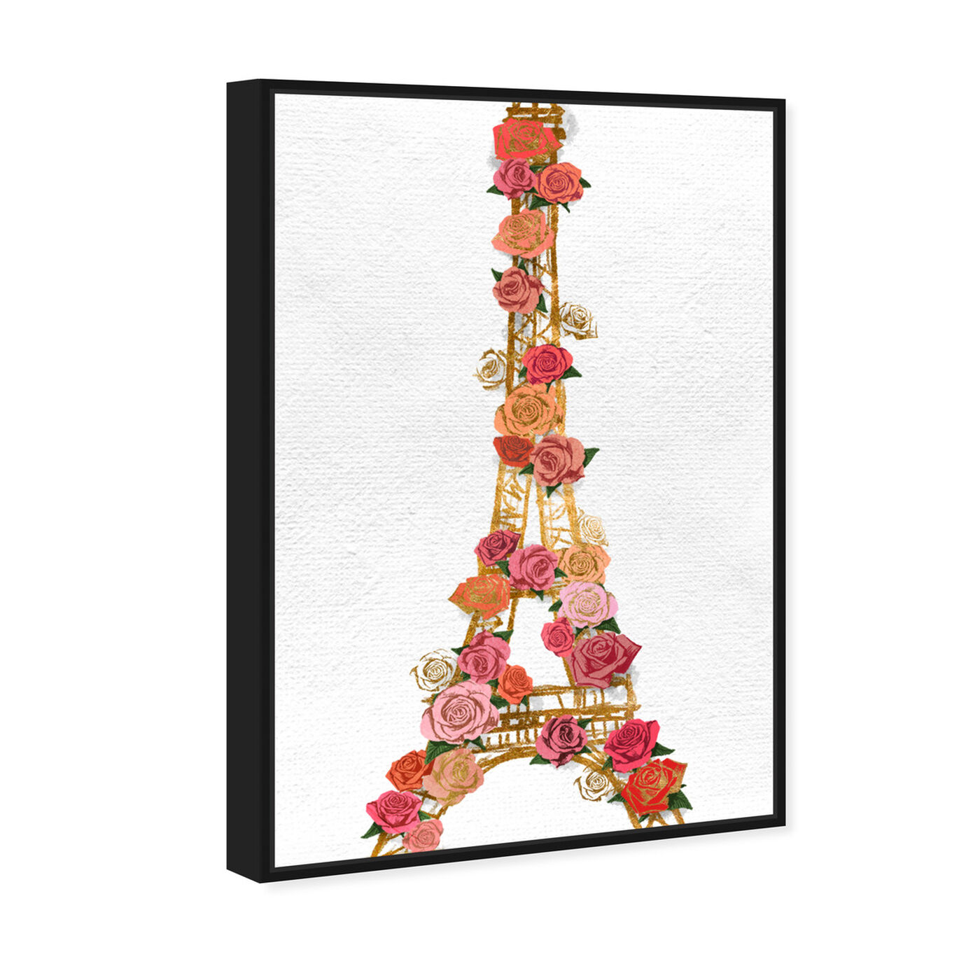 Angled view of Gold Lattice featuring fashion and glam and travel essentials art.