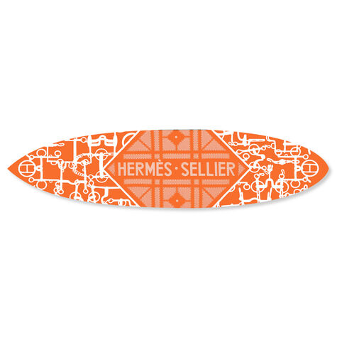 Le Luxe Surfboard Orange