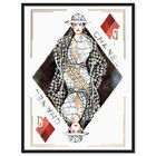 Front view of Queen of Diamonds Classic featuring fashion and glam and outfits art. image number null