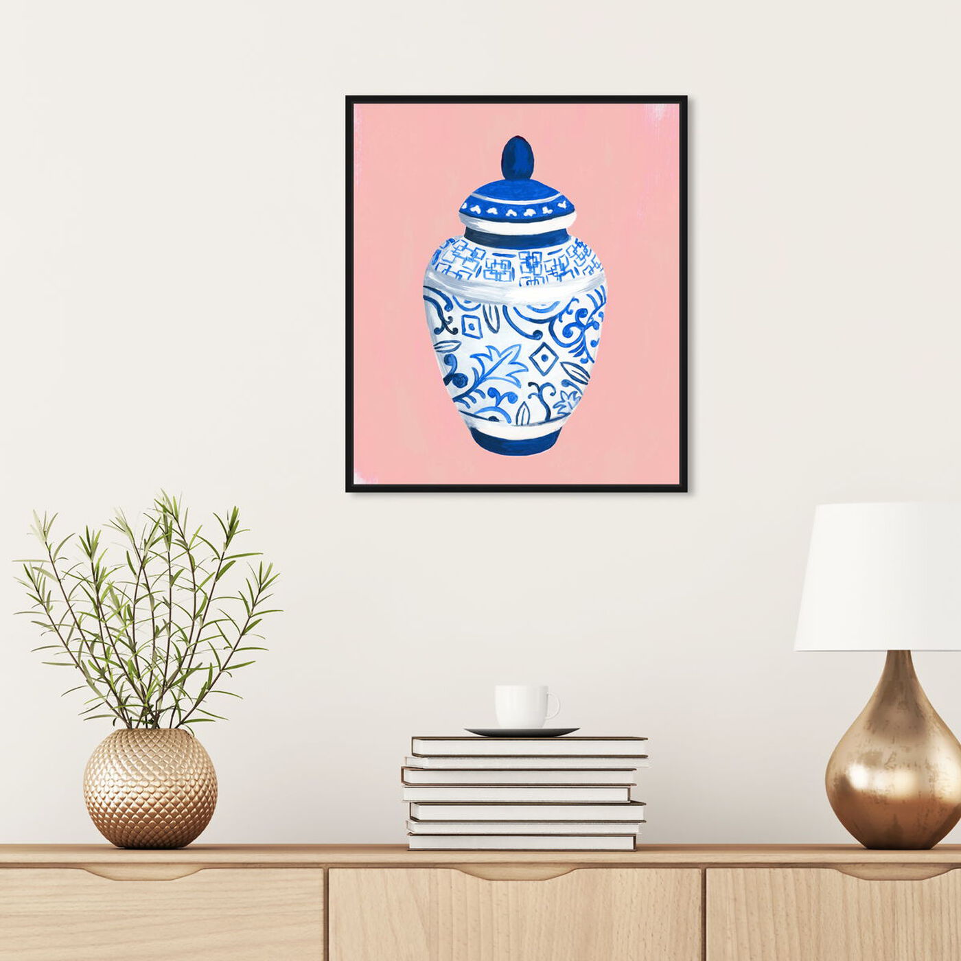 Hanging view of Chinese Porcelain Pale featuring world and countries and asian cultures art.