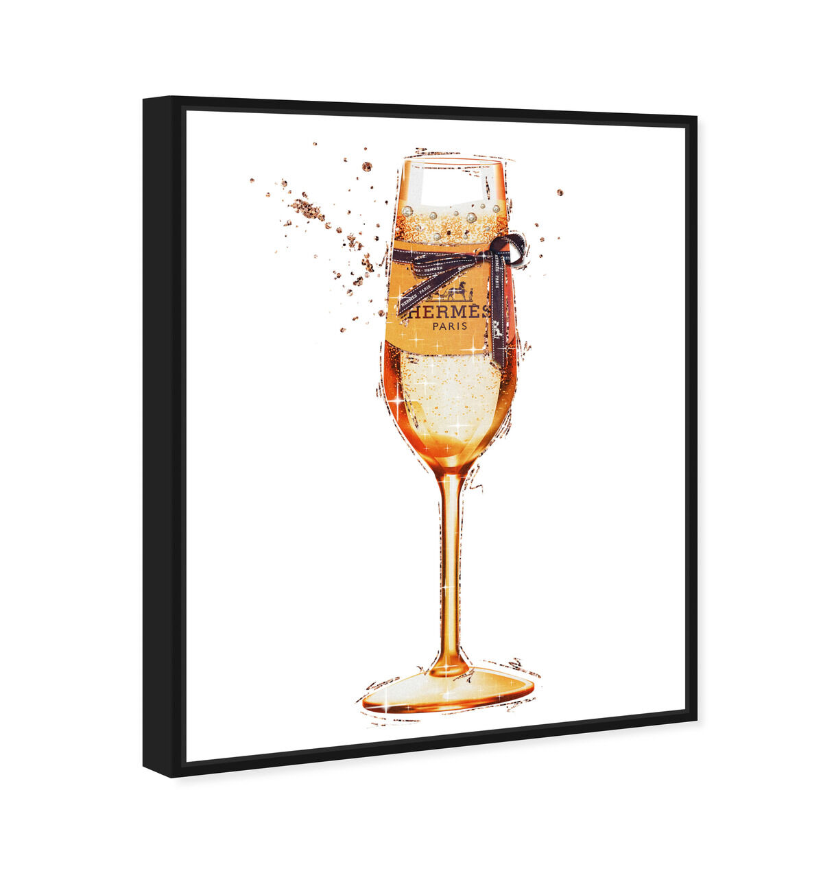 The Orange Toast | Fashion Drink Wall Art | Oliver Gal