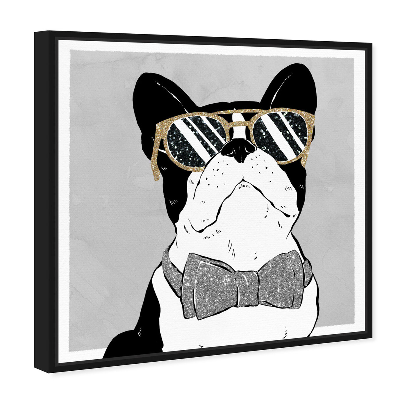 Angled view of Stylish Pup featuring fashion and glam and accessories art.