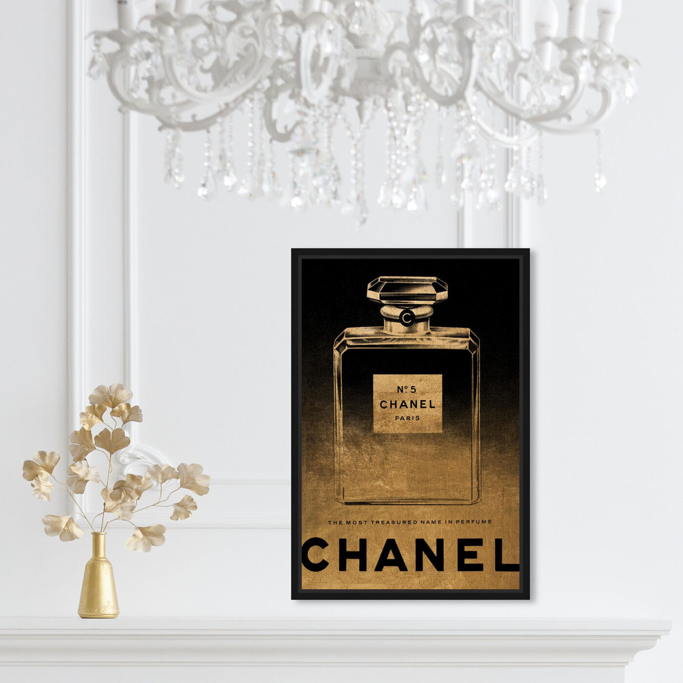 Hanging view of The Most Treasured Name featuring fashion and glam and perfumes art.
