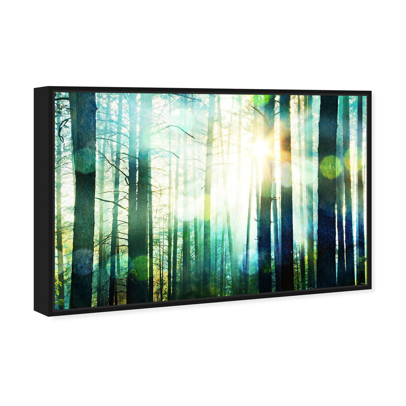 Angled view of Breathe Deep featuring nature and landscape and forest landscapes art.