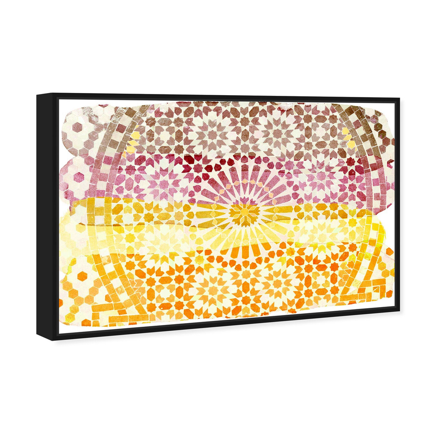 Angled view of Arabian Nights Warm featuring abstract and patterns art.