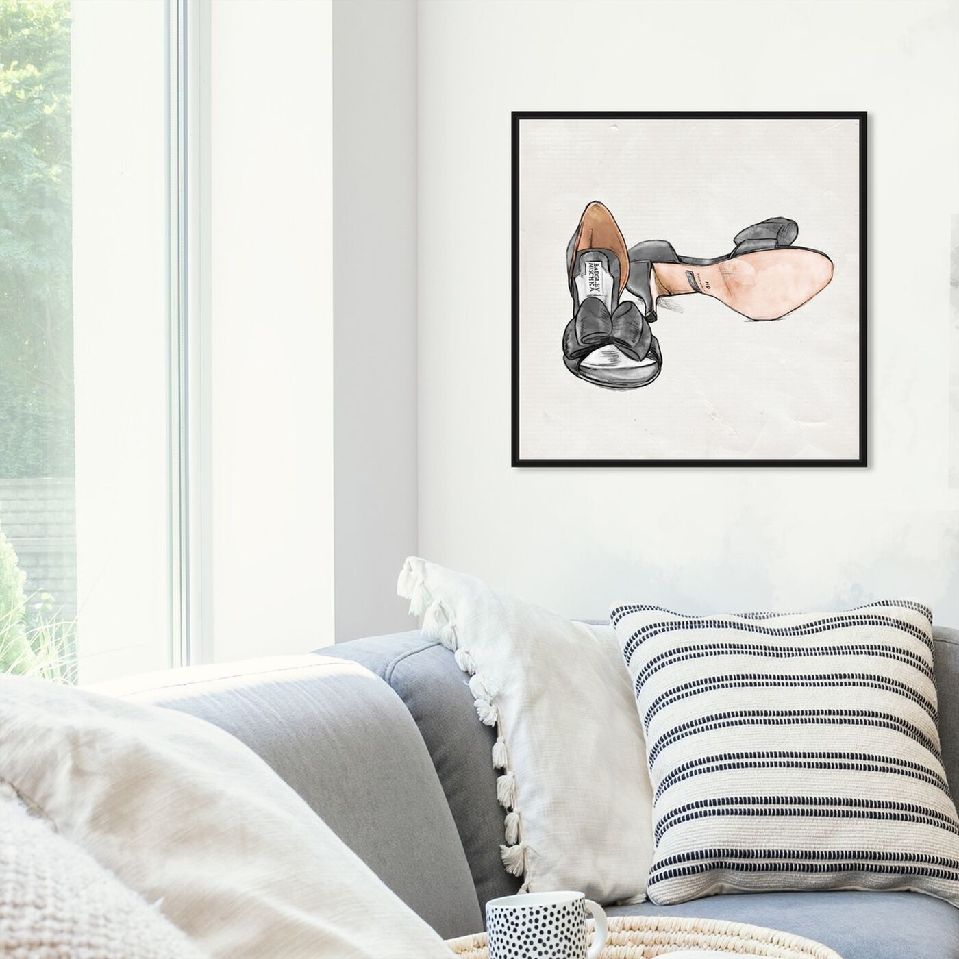 Hanging view of My Classy Shoes featuring fashion and glam and shoes art.