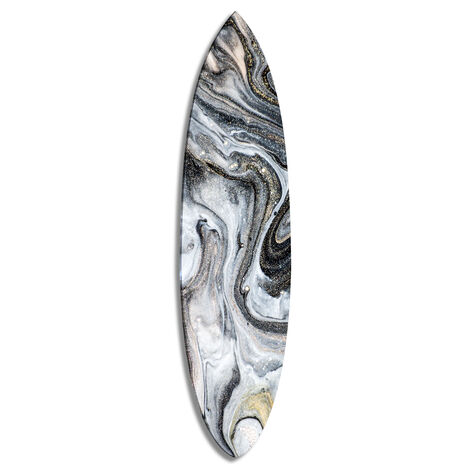 Marbled Gold Surfboard