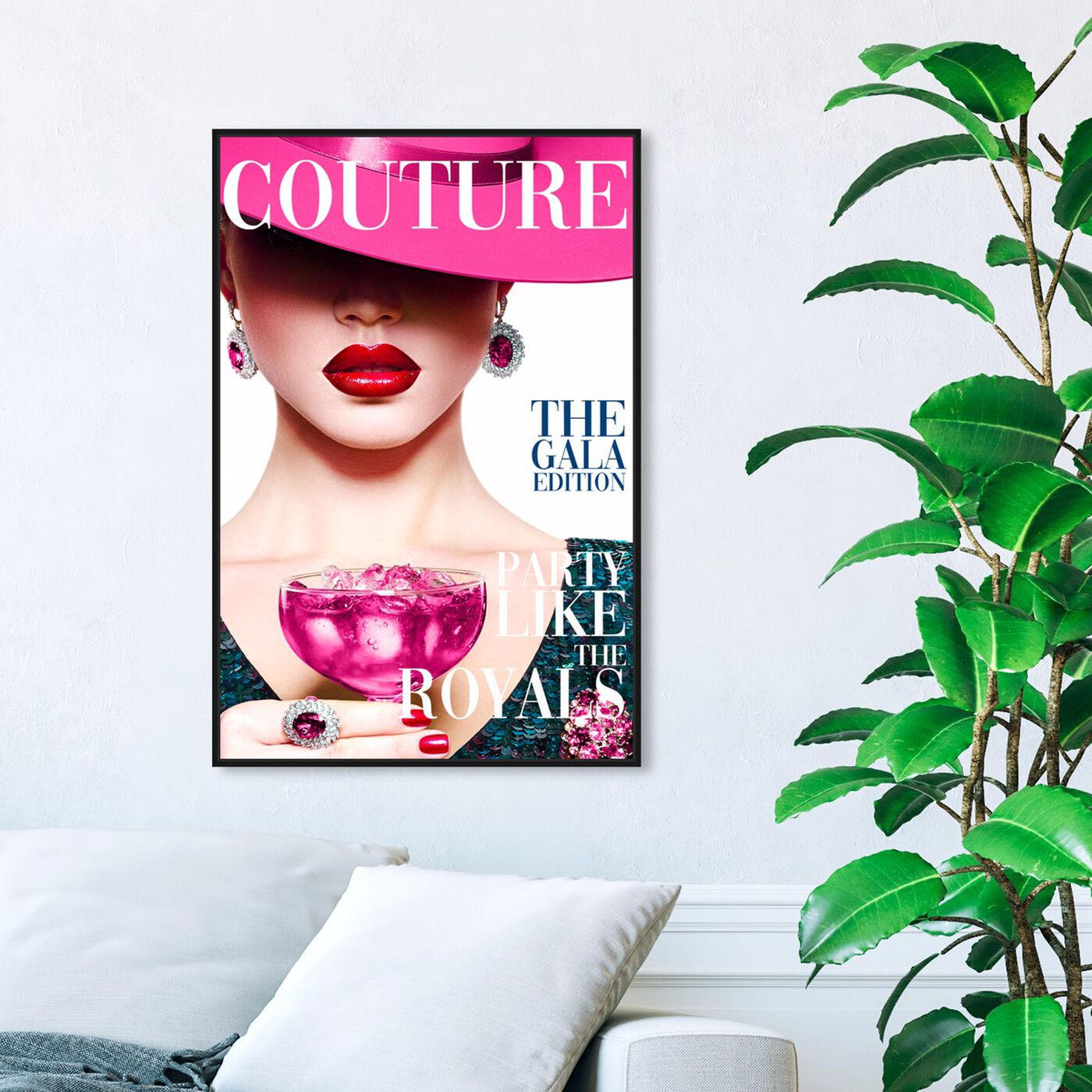 Hanging view of Cover Fashion Couture II featuring fashion and glam and makeup art.