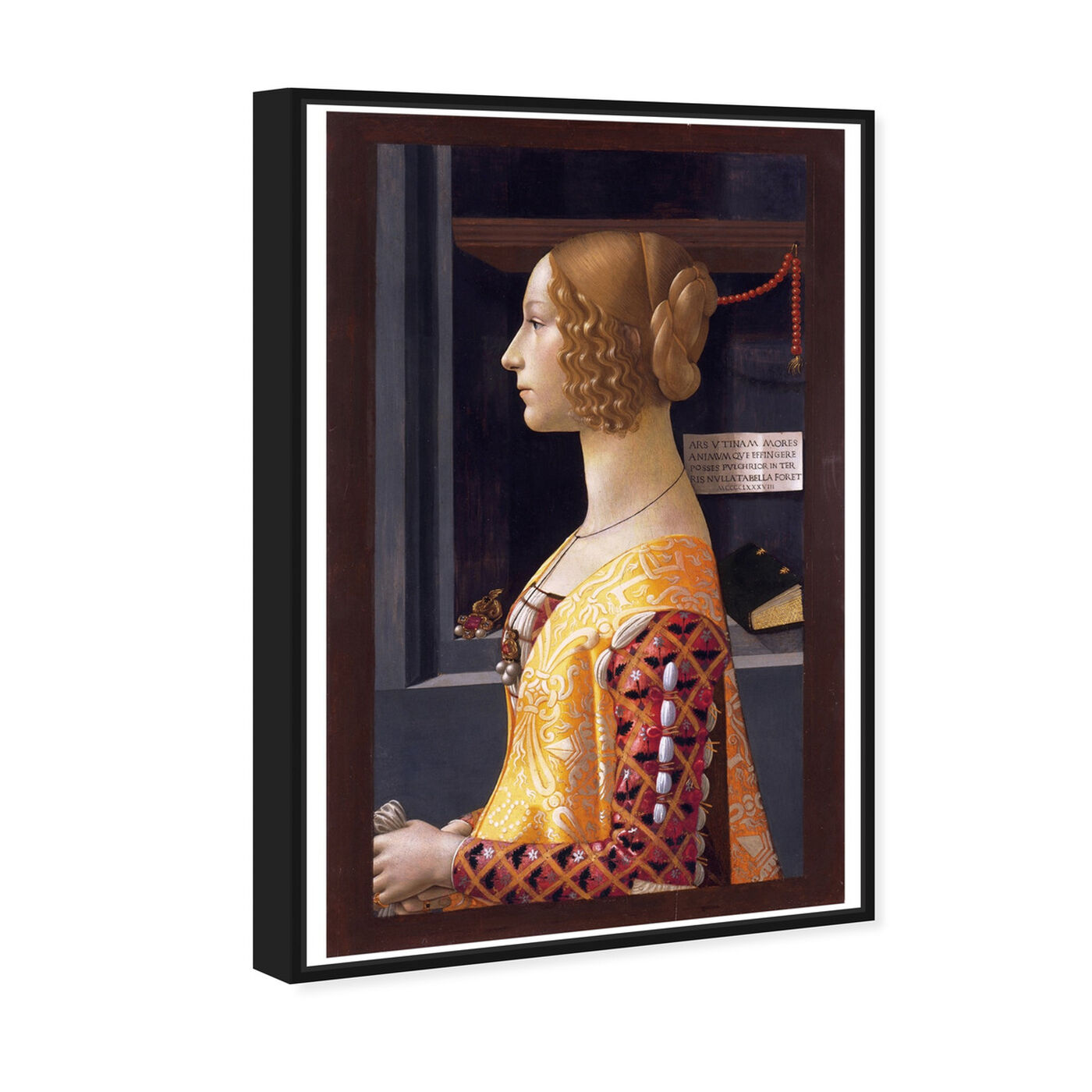 Angled view of Ghirlandaio - Giovanna Tornabuoni featuring classic and figurative and renaissance art.