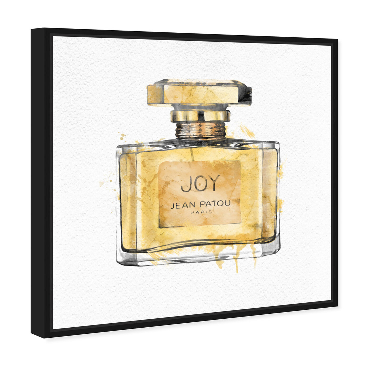 Angled view of Joy featuring fashion and glam and perfumes art.