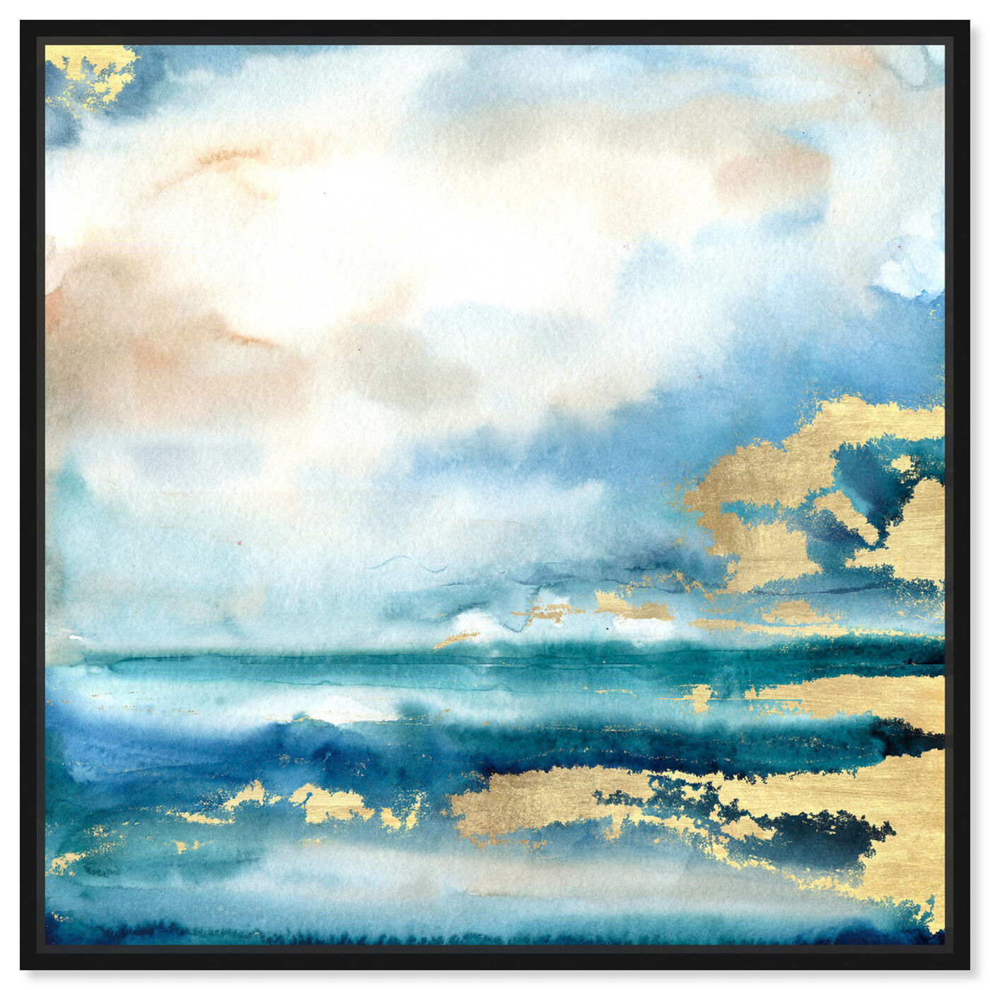 Front view of Silent Tides featuring abstract and paint art.