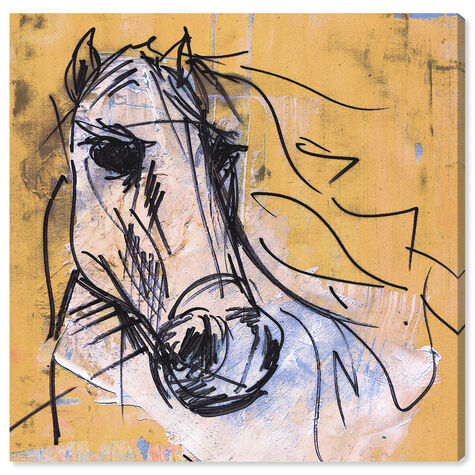 Horse Study By Carson Kressley
