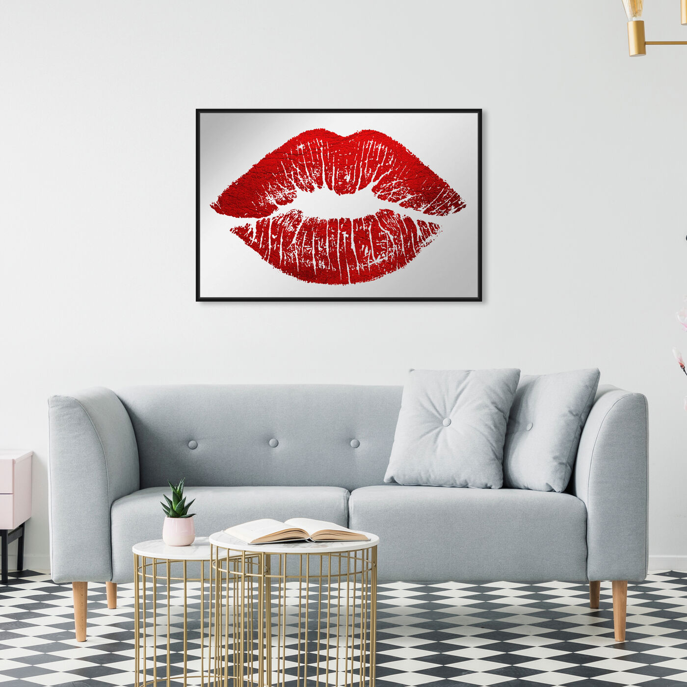 Solid Kiss Red Mirror