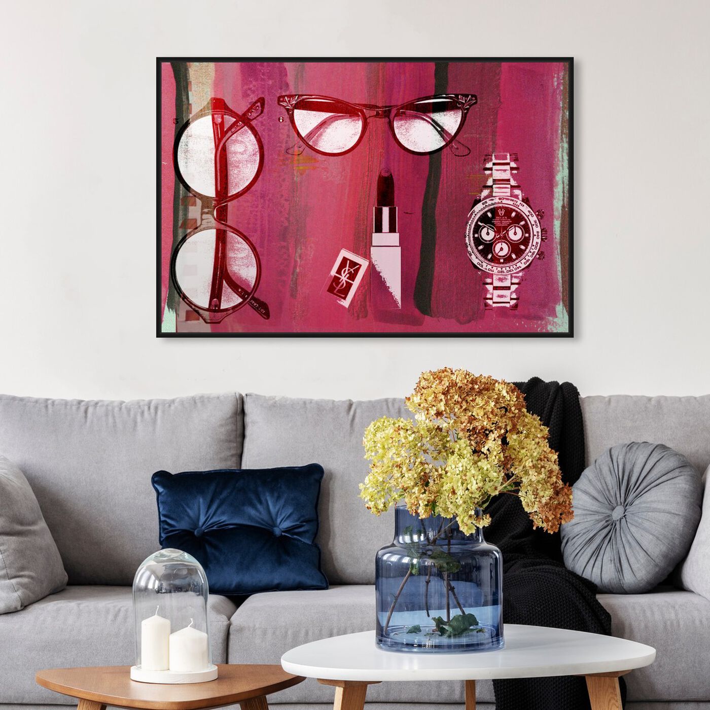 Hanging view of Ready for Spring featuring fashion and glam and accessories art.
