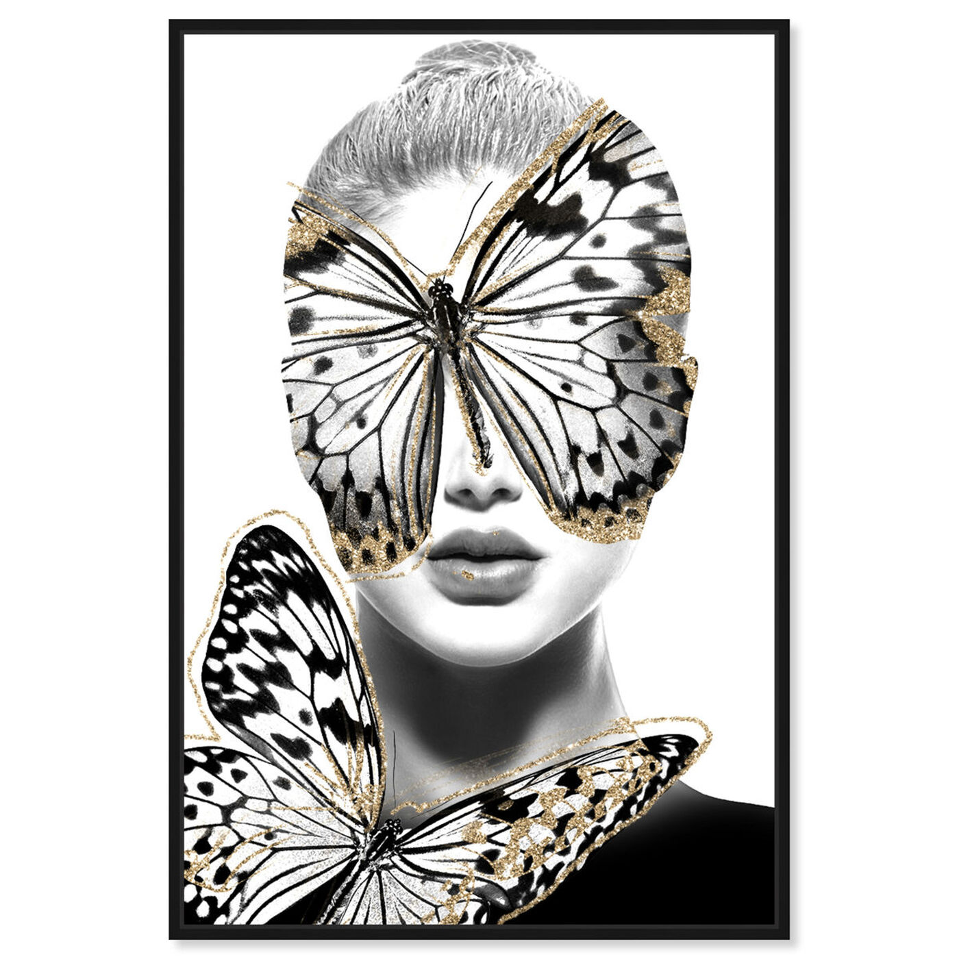Front view of Duchess of Wings Blond featuring fashion and glam and portraits art.