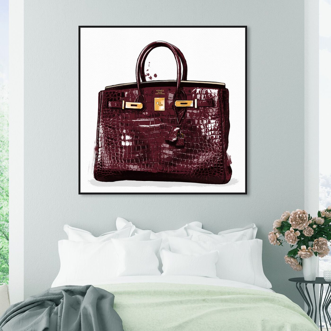 Hanging view of Garnet Beauty featuring fashion and glam and handbags art.