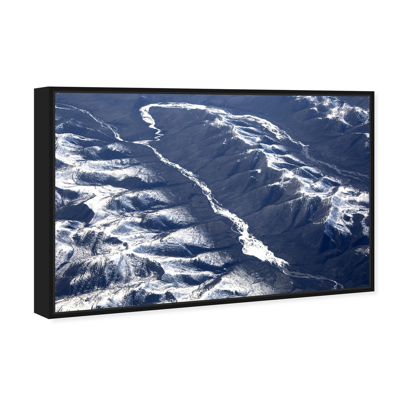 Angled view of Curro Cardenal - Aero View I featuring nature and landscape and mountains art.