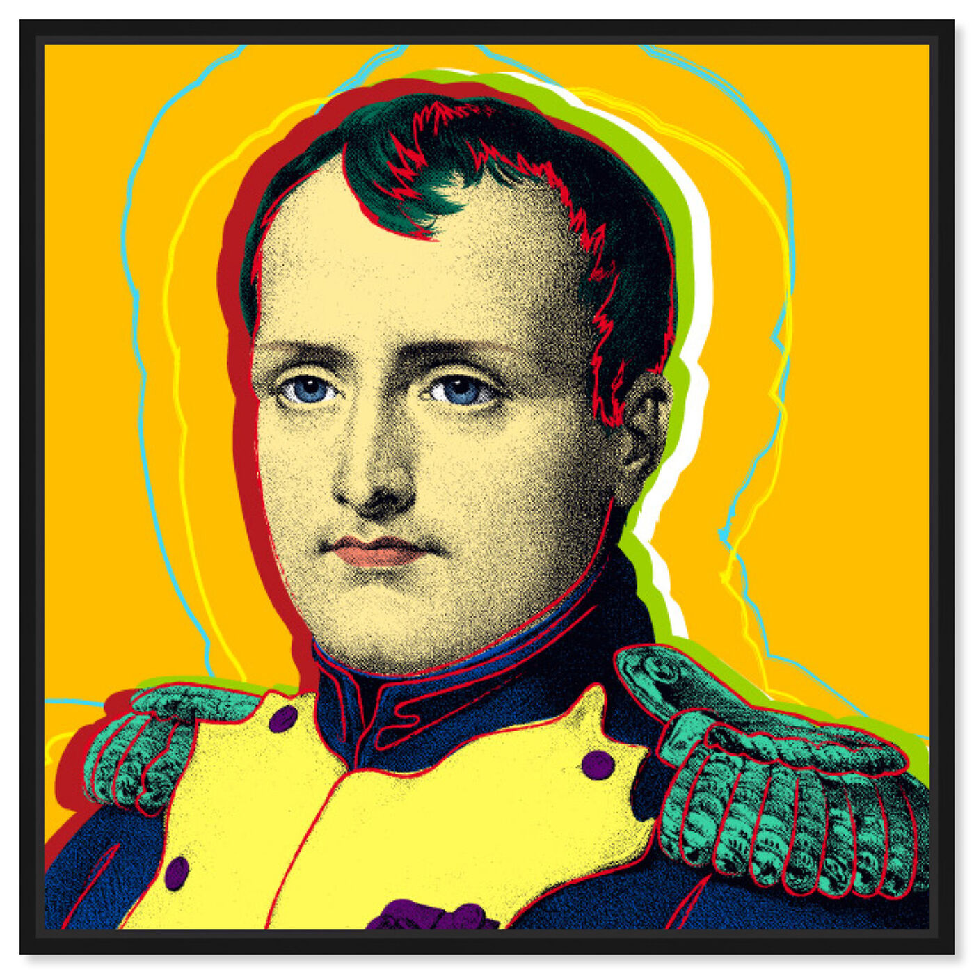 Front view of Napoleon featuring people and portraits and celebrities art.