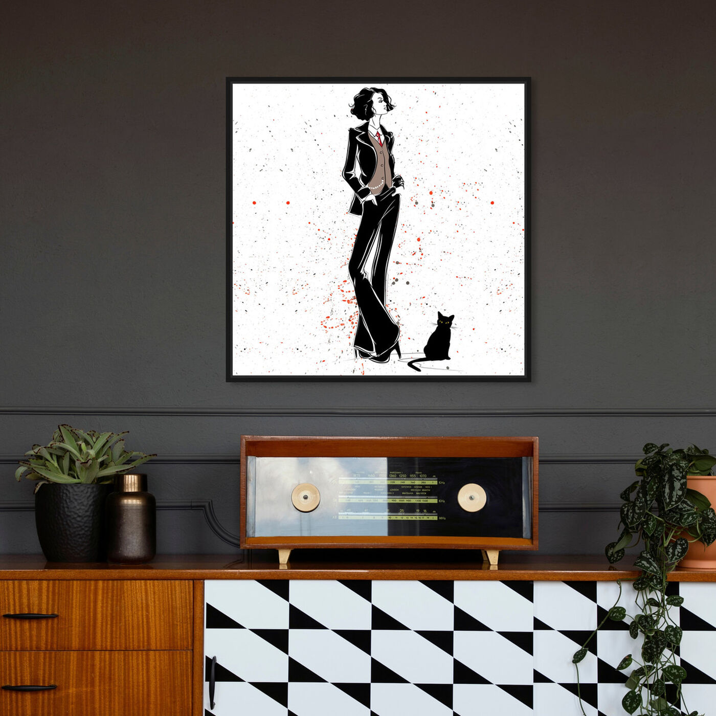 Hanging view of Doll Memories - Stylish Femme featuring fashion and glam and outfits art.