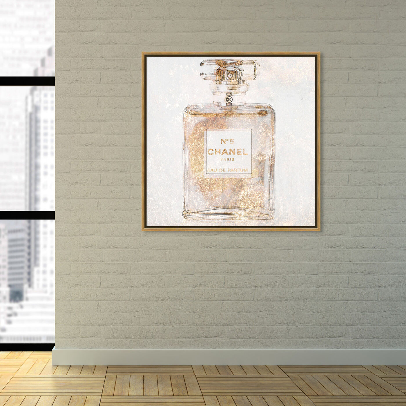 Hanging view of Parfum Glimmer featuring fashion and glam and perfumes art.