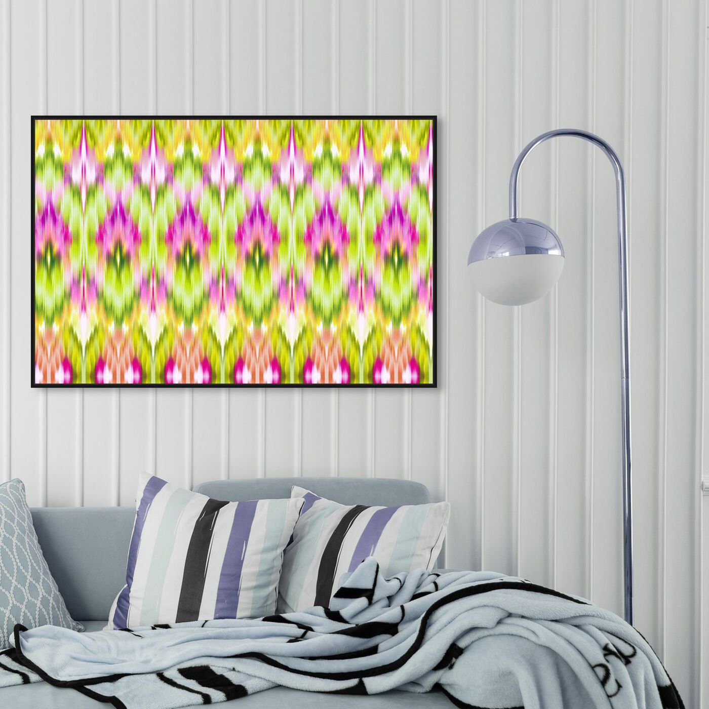 Hanging view of You Are Outta Lime featuring abstract and patterns art.