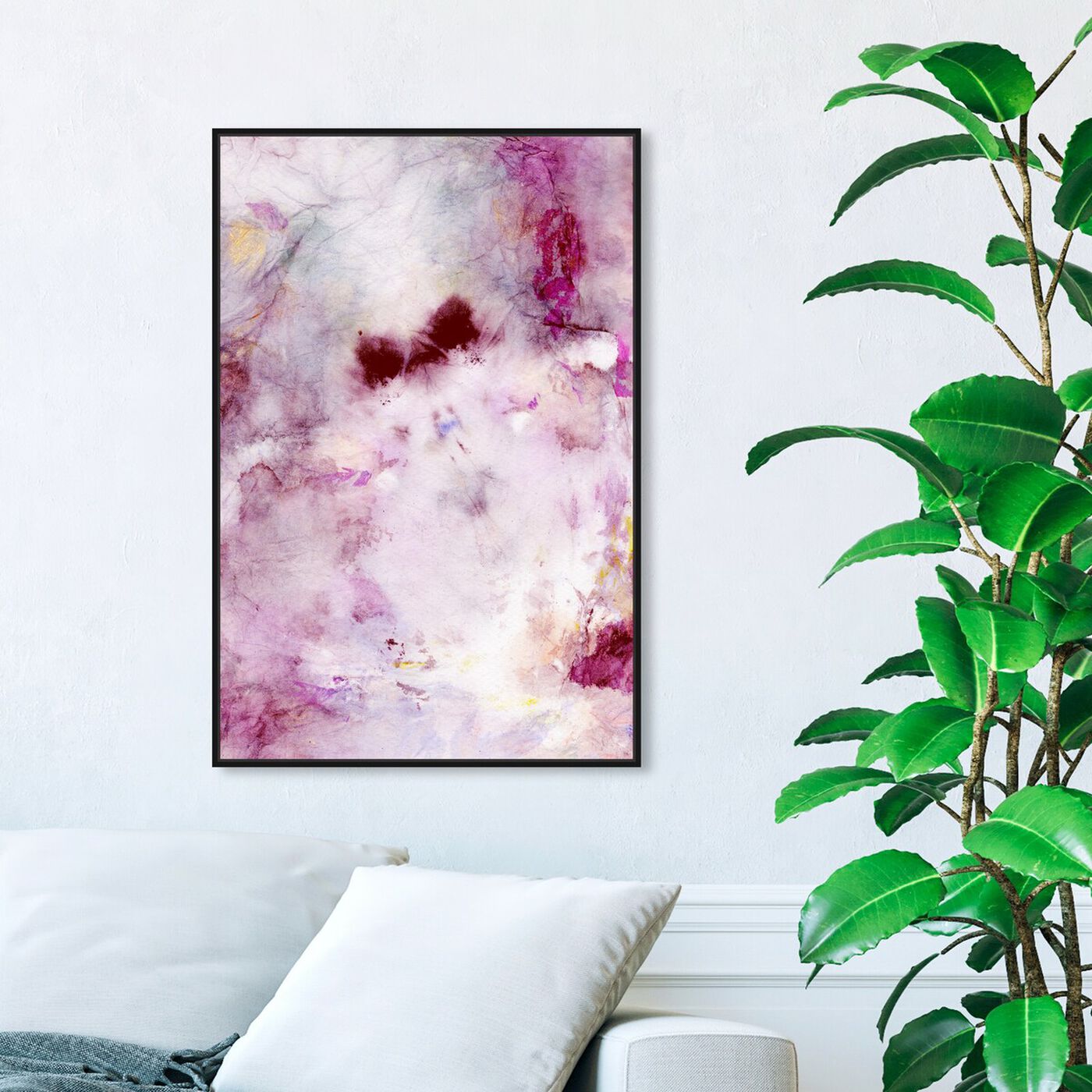 Hanging view of Tie Dye Beauty featuring abstract and textures art.