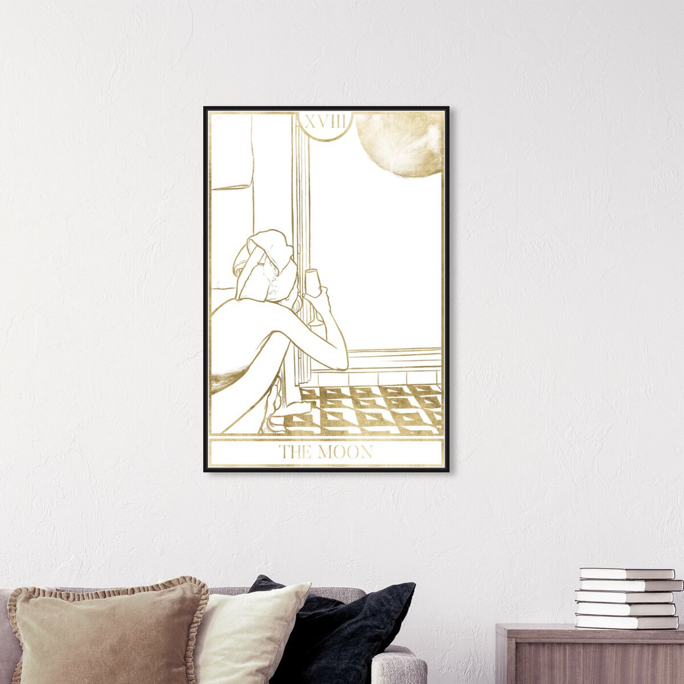 Hanging view of The Moon Gold featuring bath and laundry and bathtubs art.