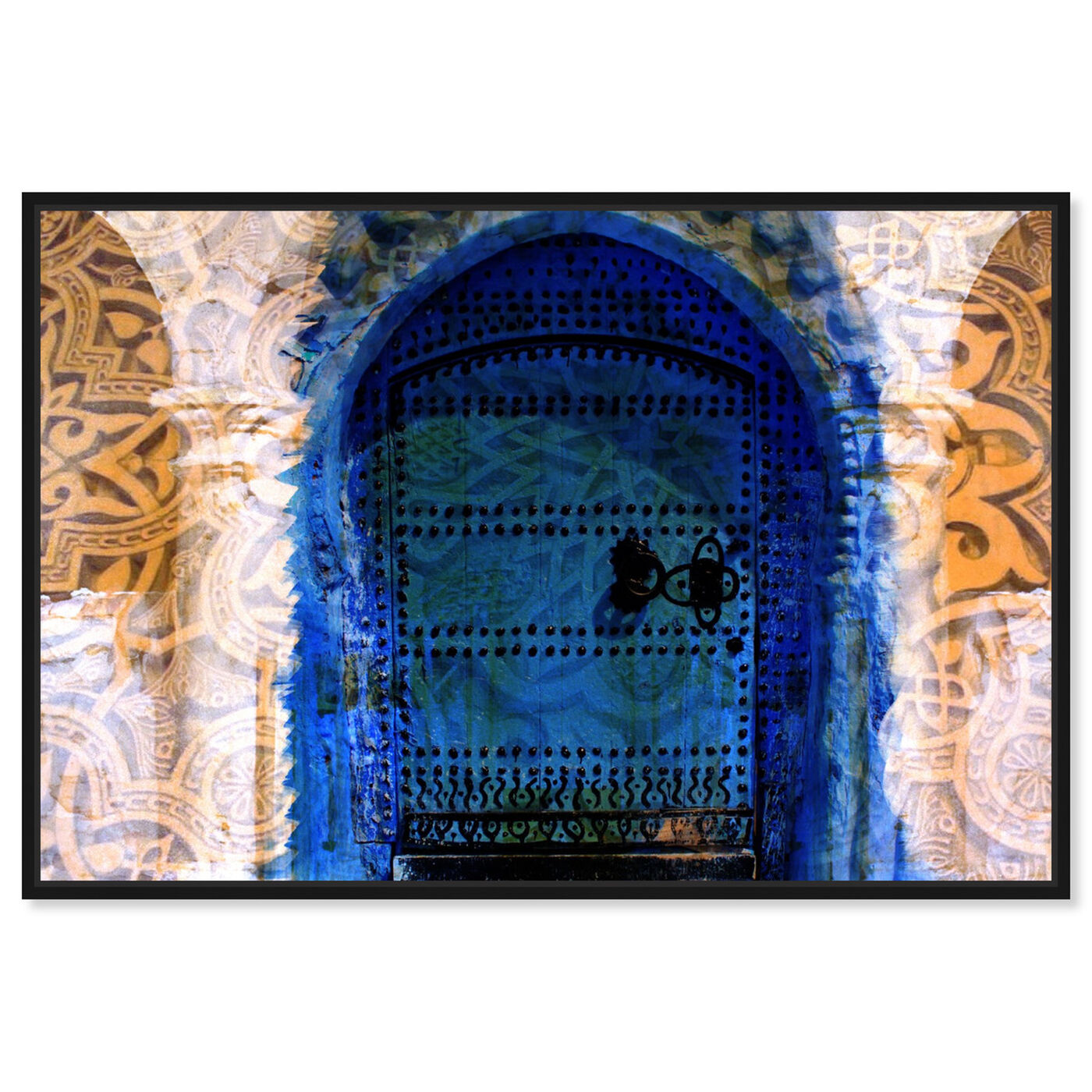 Front view of Porte du Morocco featuring world and countries and african countries art.