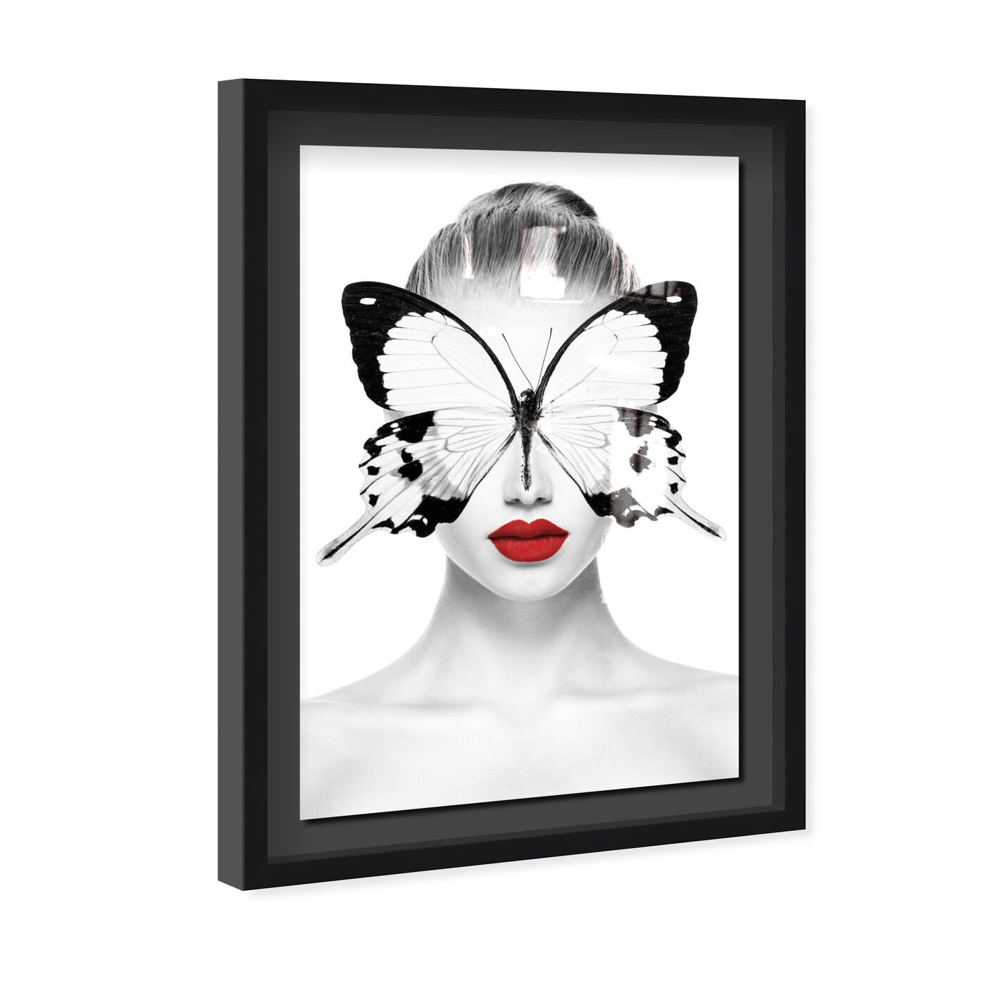 Red Duchess - Displayed in a shadowbox