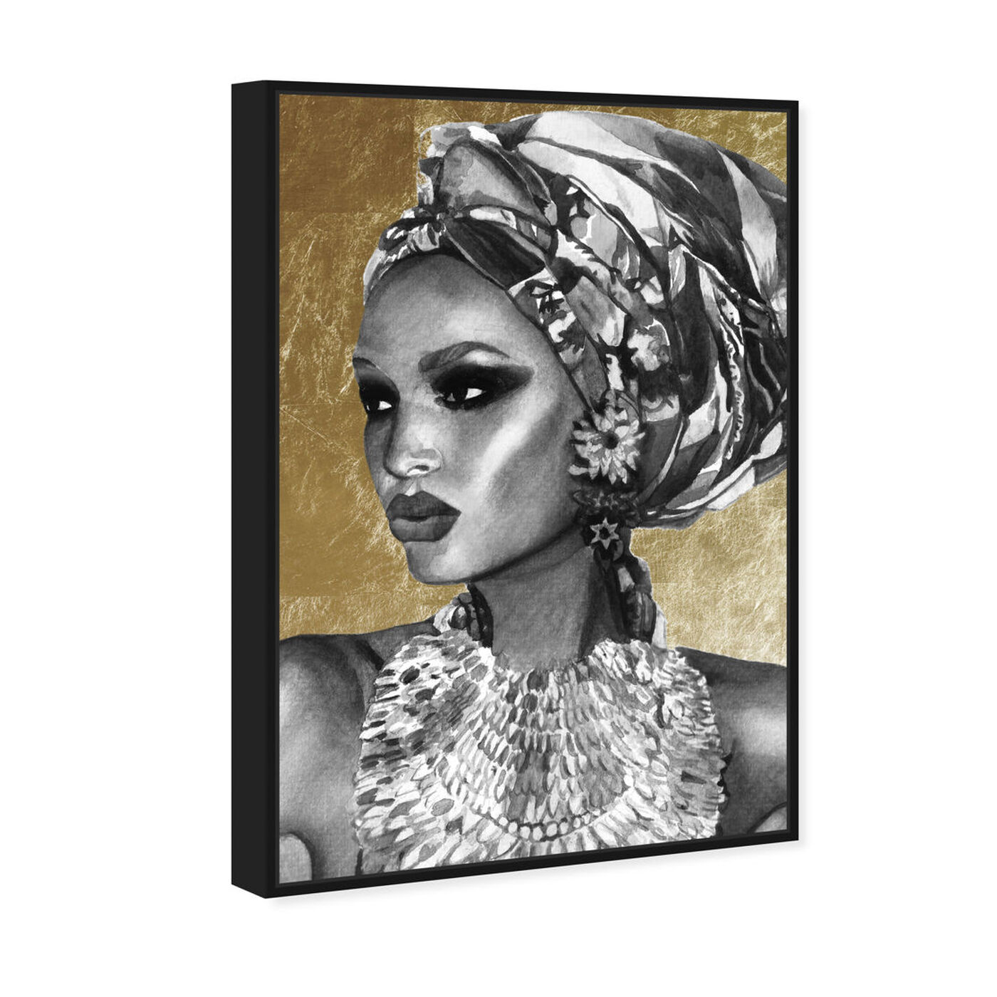 Angled view of Goddess of Nile featuring fashion and glam and portraits art.