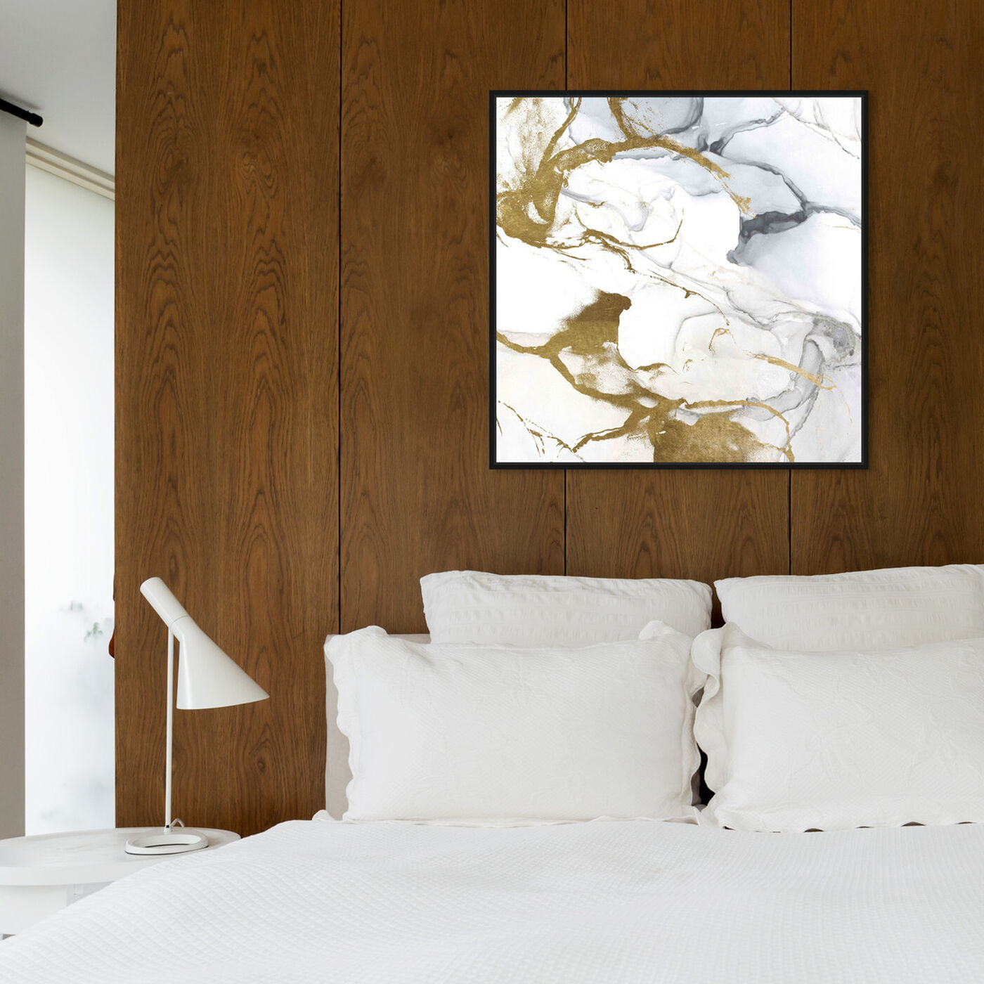 Hanging view of Love Marble featuring abstract and crystals art.