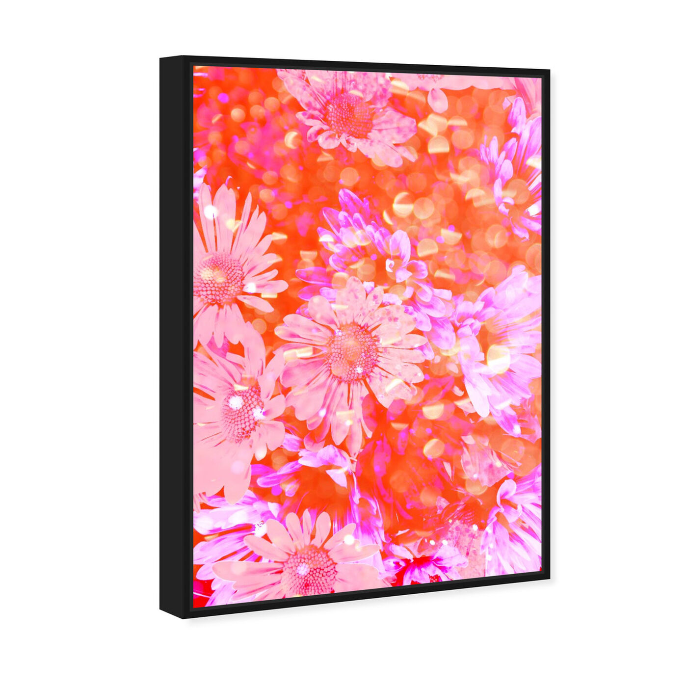 Angled view of Flower Madness featuring floral and botanical and florals art.