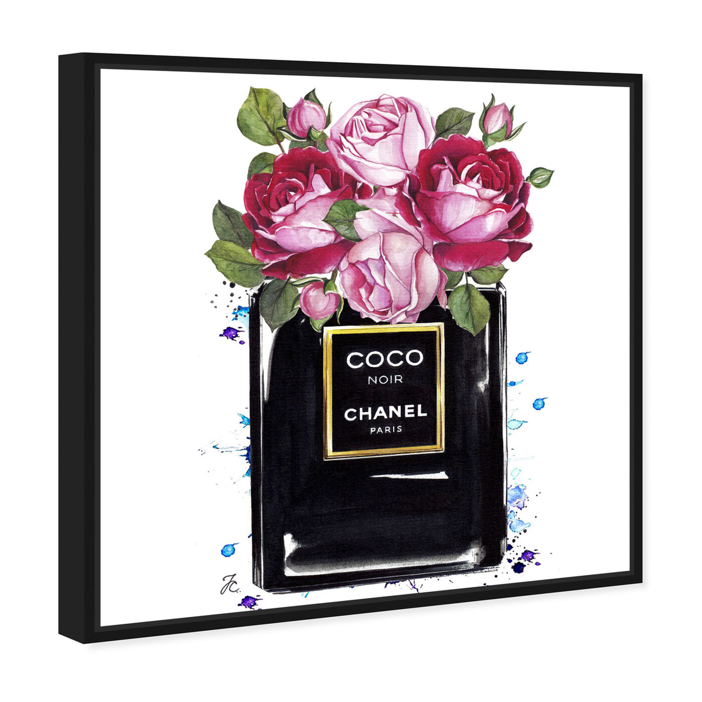 Angled view of Doll Memories - Coco Roses featuring fashion and glam and perfumes art.