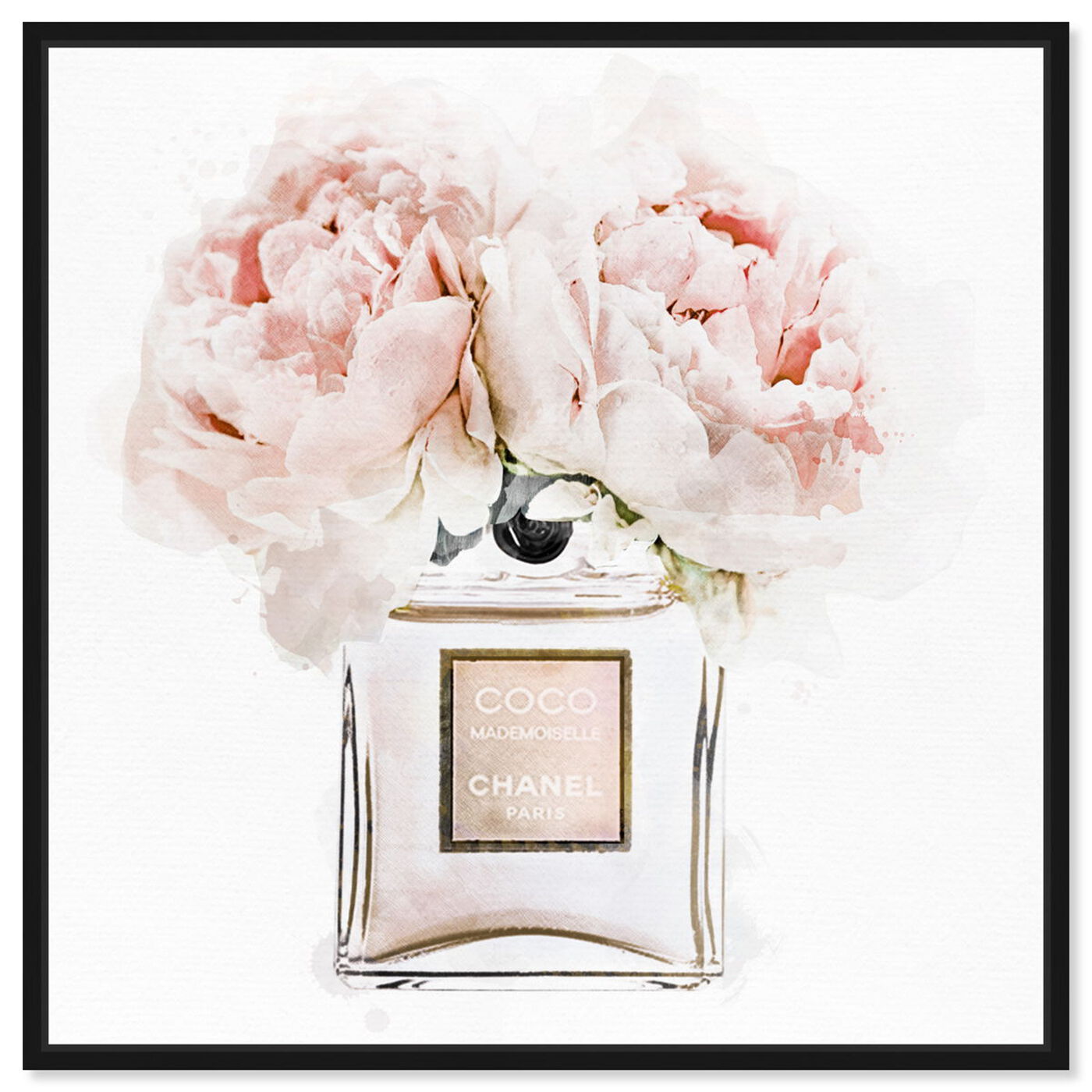 Dawn Morning Bouquet Peach  Fashion and Glam Wall Art by Oliver Gal