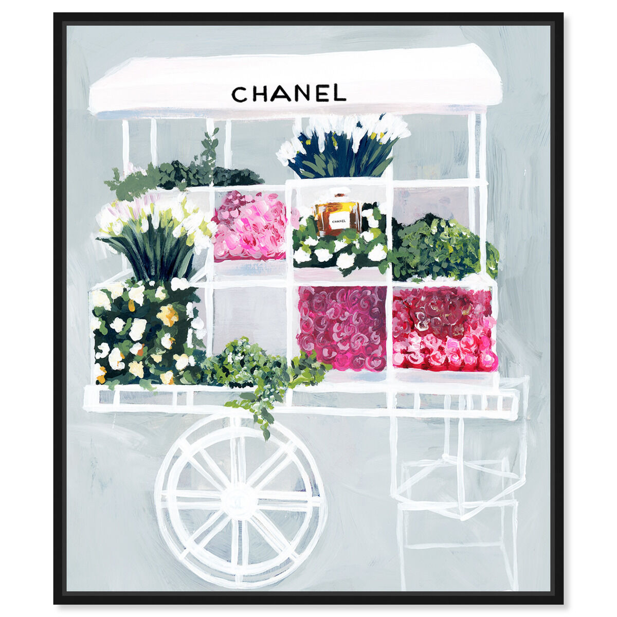 Fashion Flower Cart | By Oliver Gal