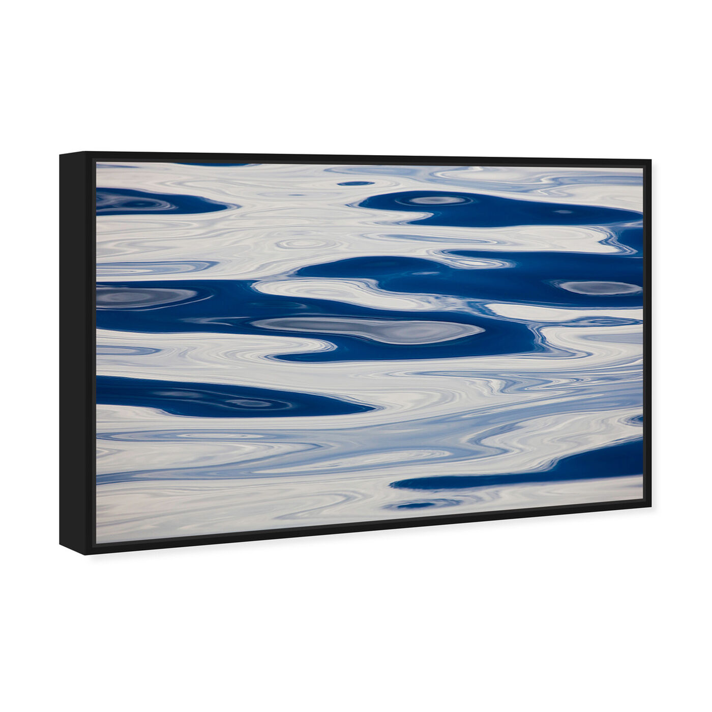 Angled view of Ocean Surface Abstract by David Fleetham featuring nautical and coastal and coastal art.
