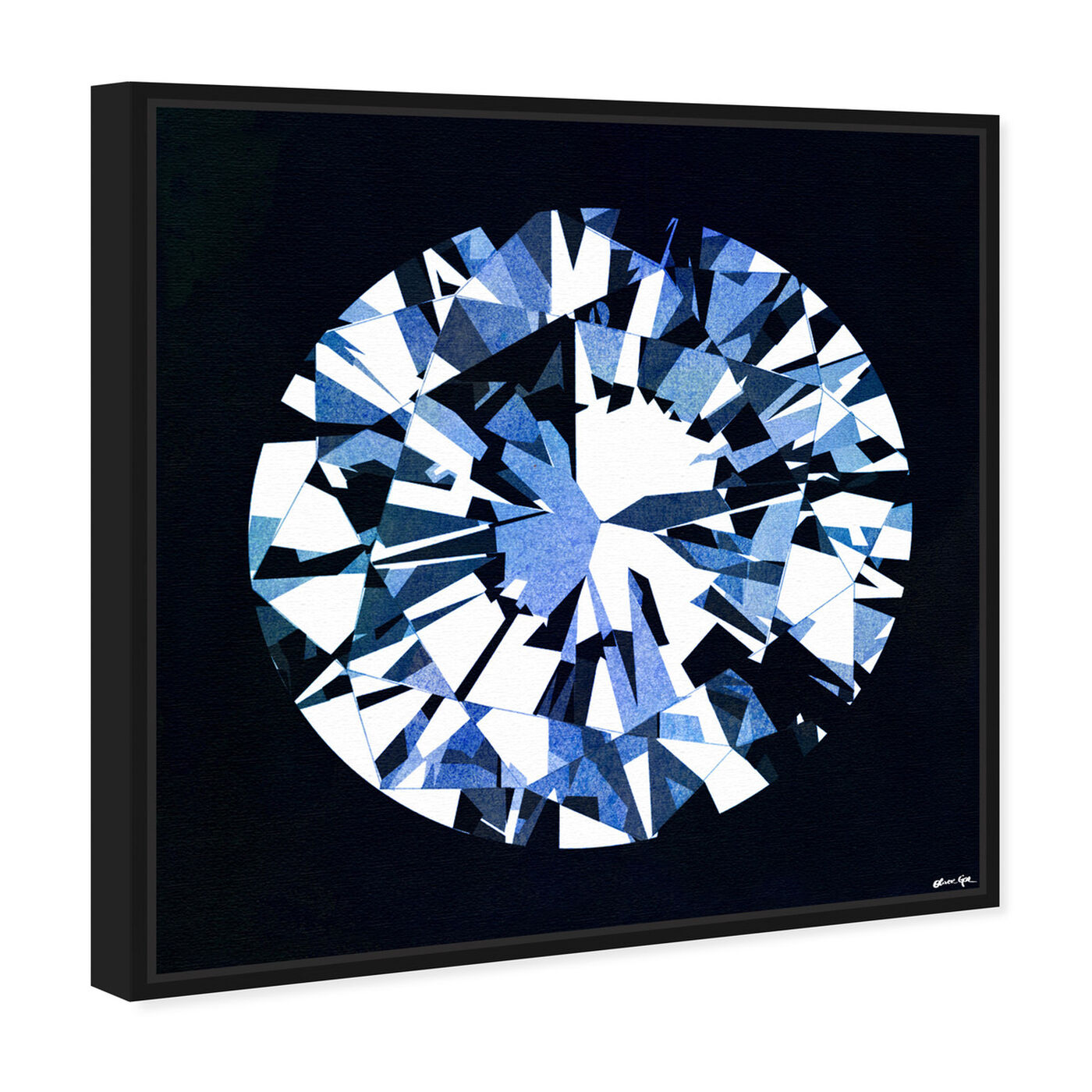 Angled view of Diamonds Are Forever featuring fashion and glam and jewelry art.