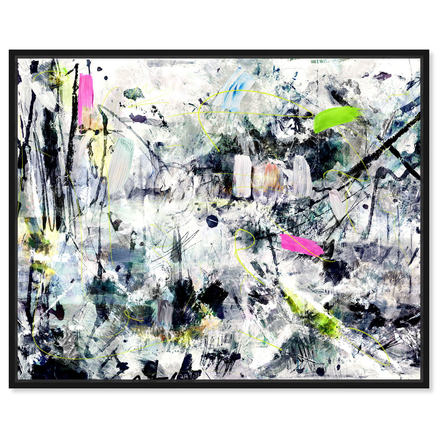 Front view of Leave me Wild featuring abstract and textures art.