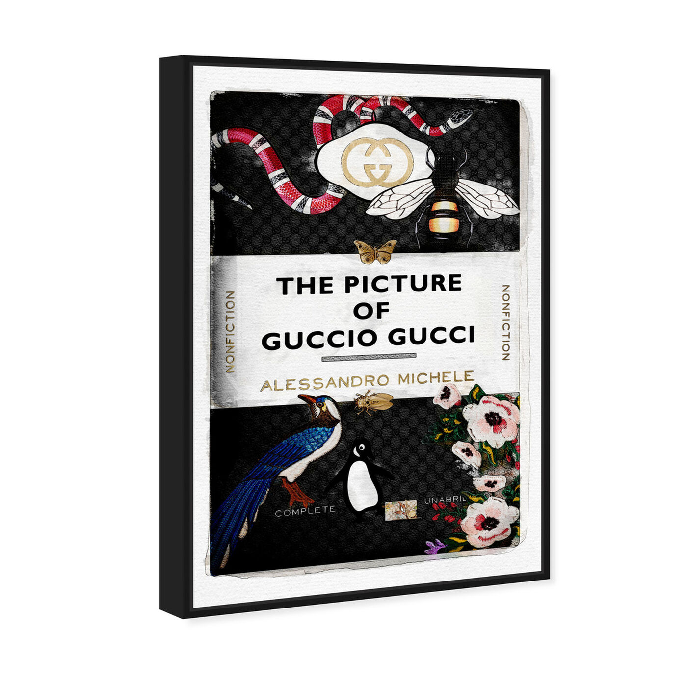 Angled view of The Italian Luxe Book featuring fashion and glam and books art.