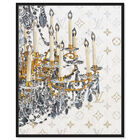 Front view of Fancy Light II featuring fashion and glam and chandeliers art. image number null