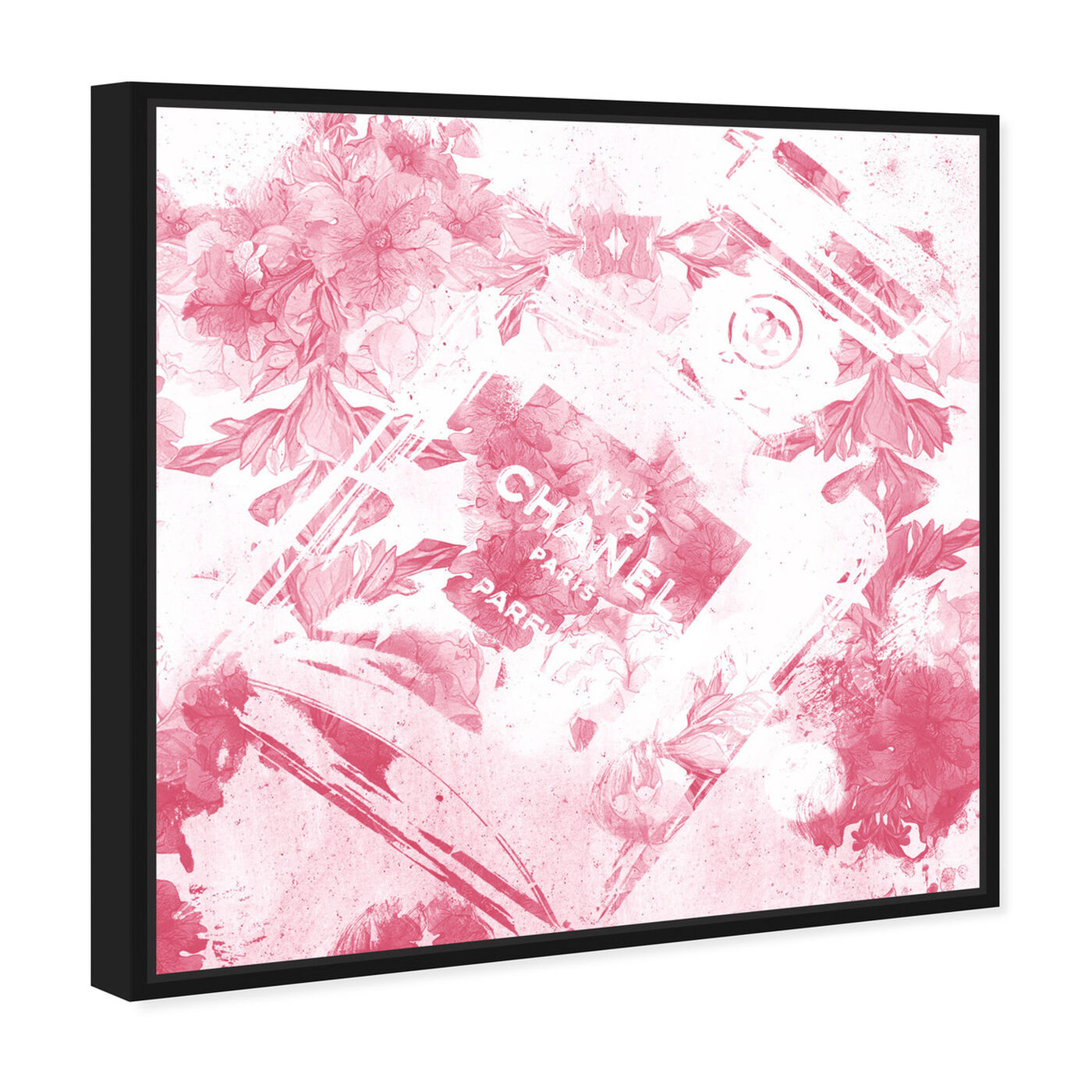 Angled view of Blush Flower Scent featuring fashion and glam and perfumes art.