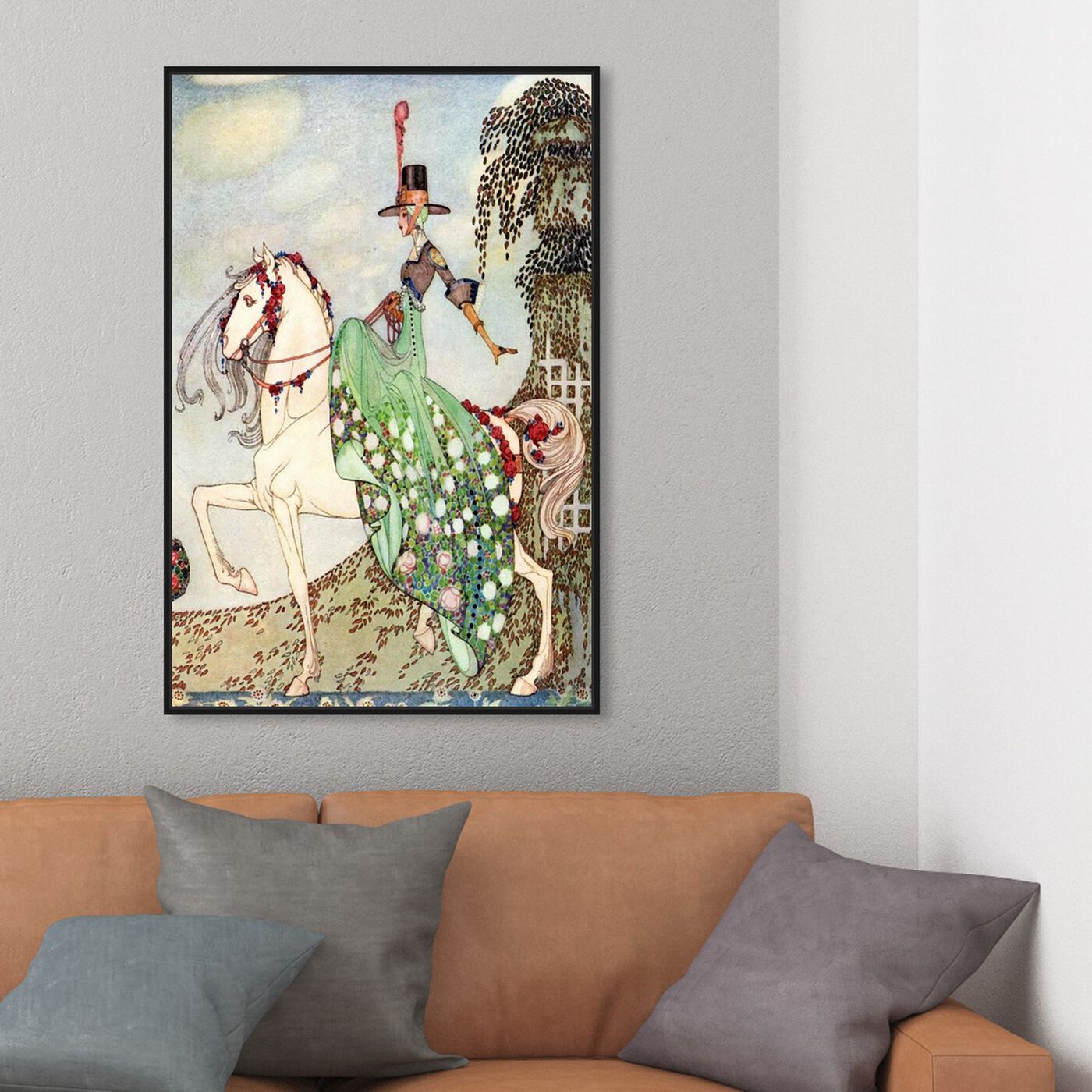 Hanging view of La Princesse featuring fantasy and sci-fi and fairy tales art.