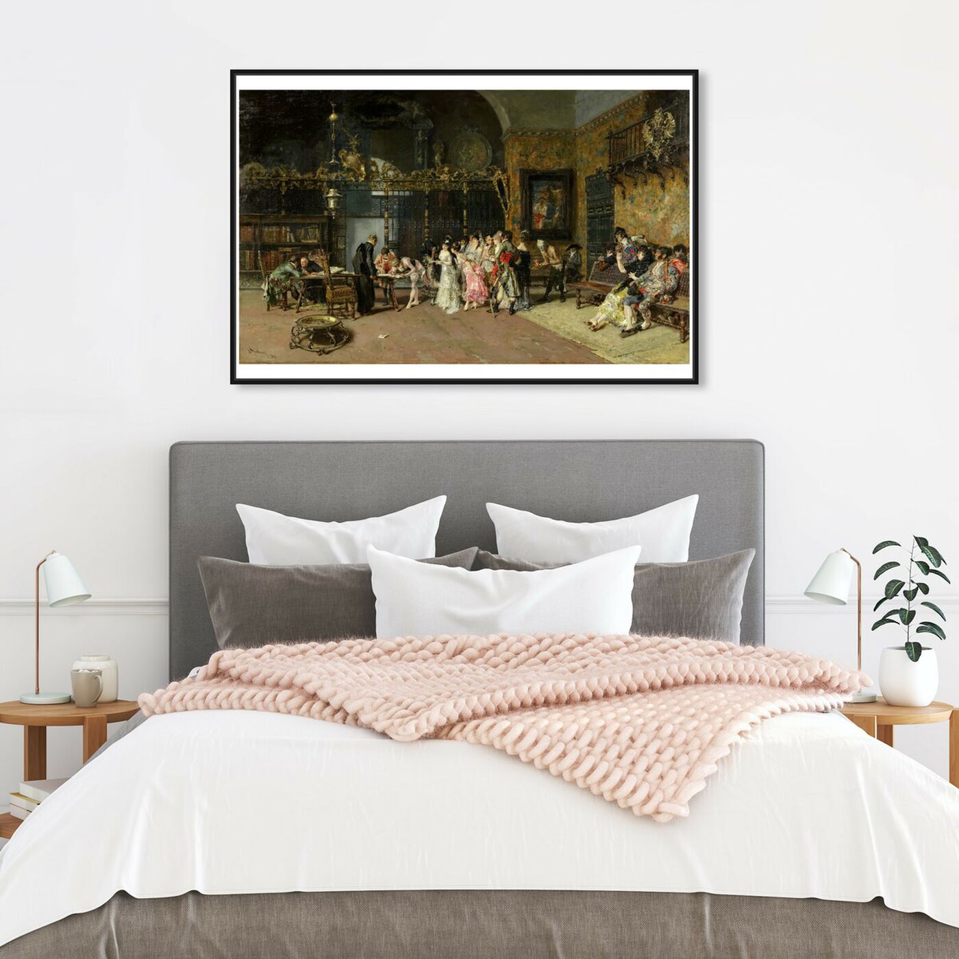 Hanging view of Fortuny - La Vicaria featuring classic and figurative and renaissance art.