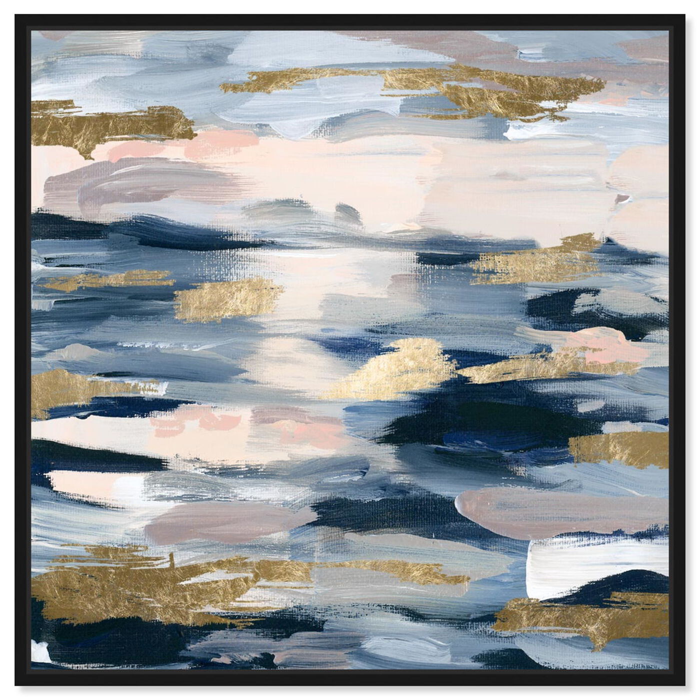 Front view of Smoke on the Water featuring abstract and paint art.